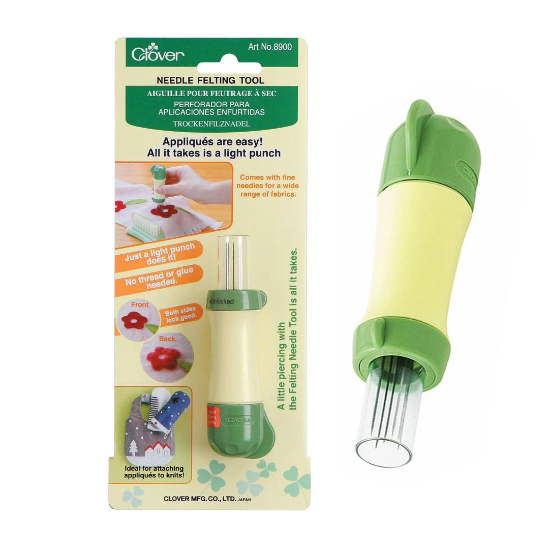 HERRAMIENTA DE AFIELTRAR CLOVER MULTIAGUJAS