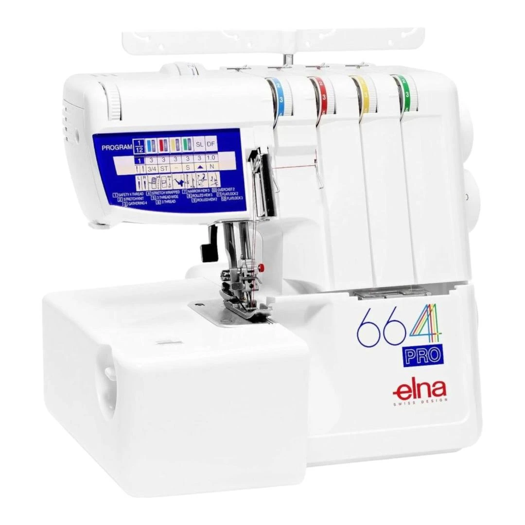 MÁQUINA OVERLOCK ELNA EXTEND 664PRO