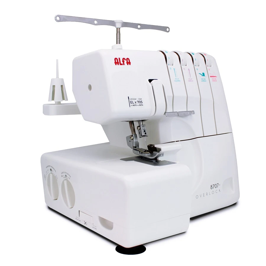 MÁQUINA OVERLOCK ALFA STYLE 8707 PLUS