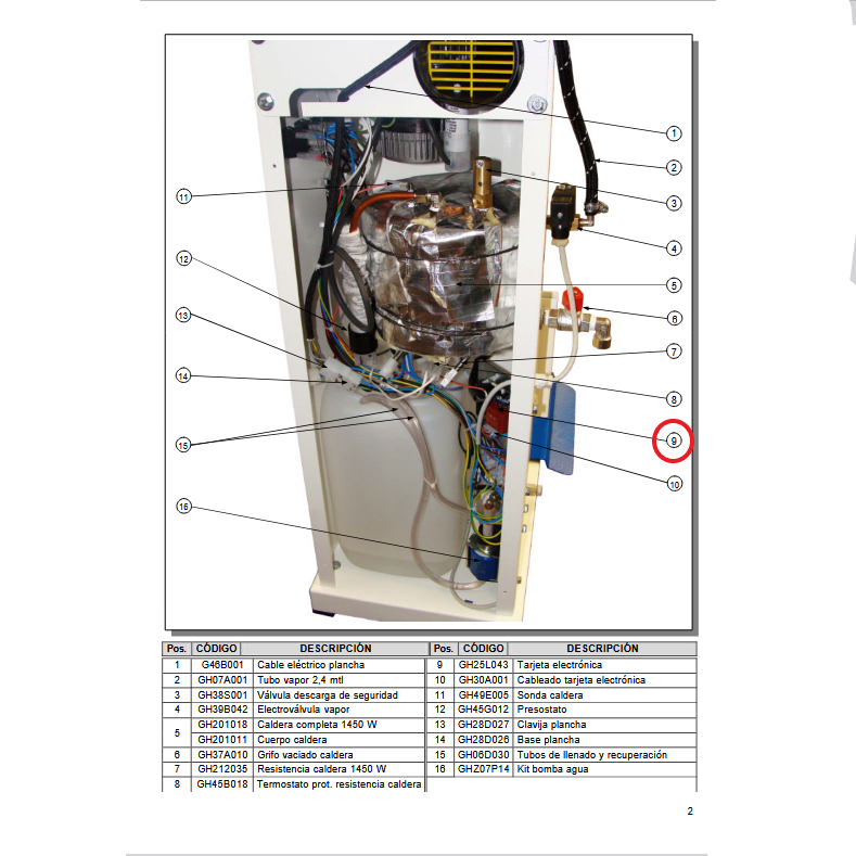 gh25l043_tarjeta_electrónica_nivel_de_agua_mesa_mrp_ad_de_fagor___board_level