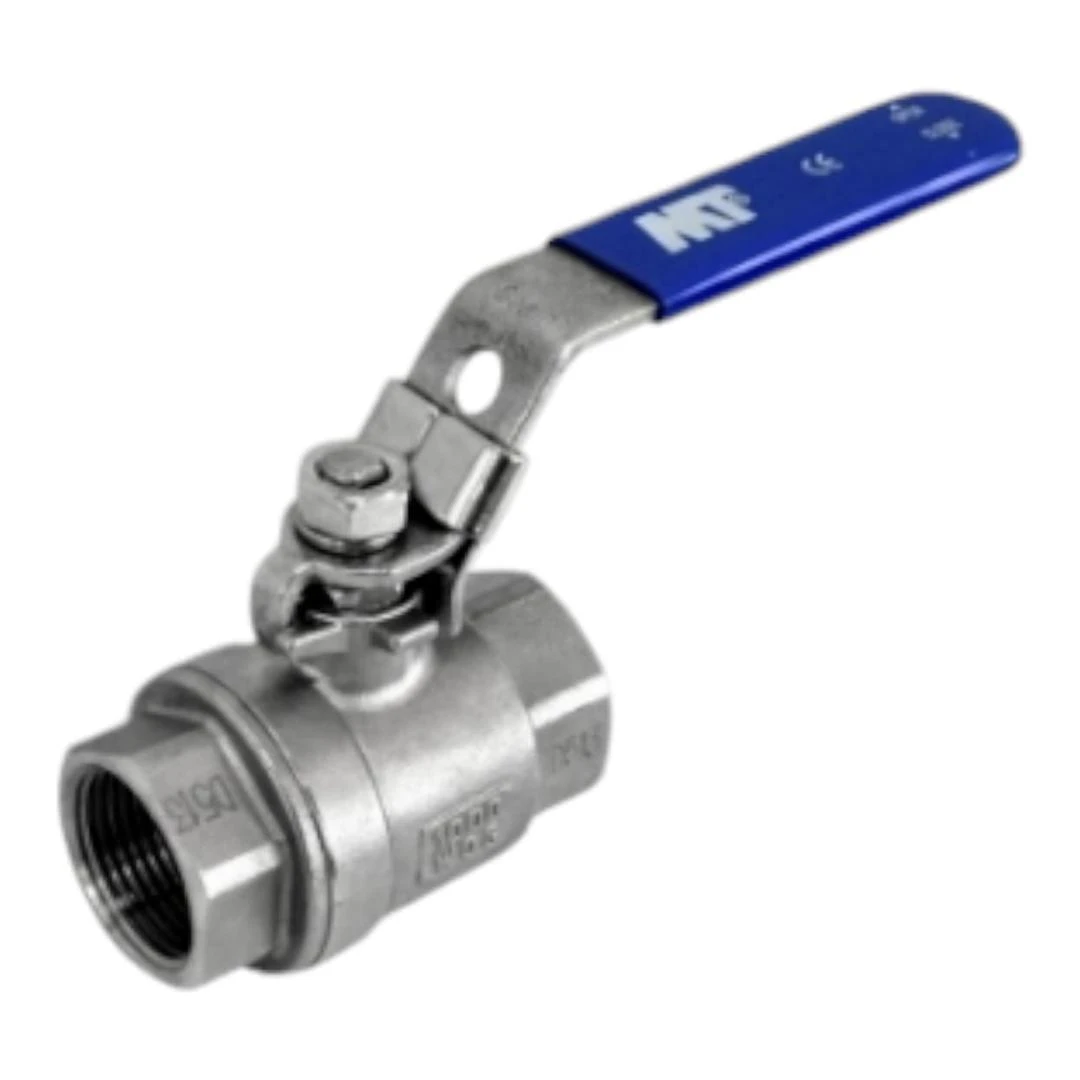 LLAVE DE PASO MANUAL INOX 0910 008 DE 1/4