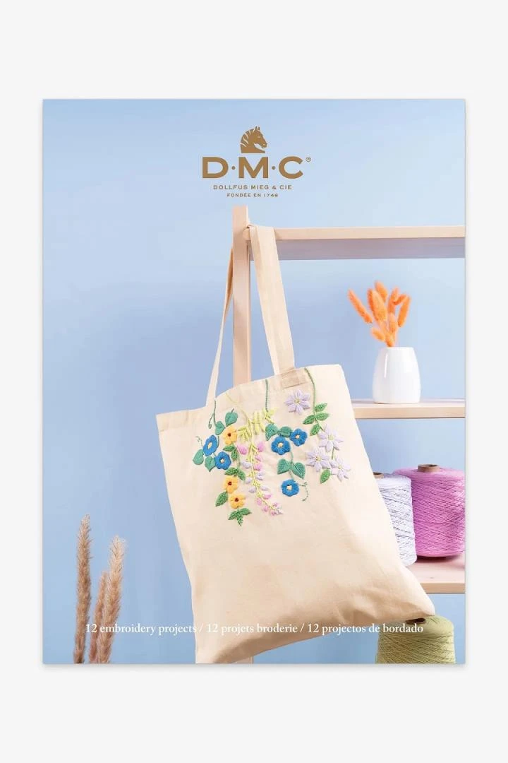 LIBRO DE MOTIVOS DE BORDADO DMC INSPIRACIÓN RETOR