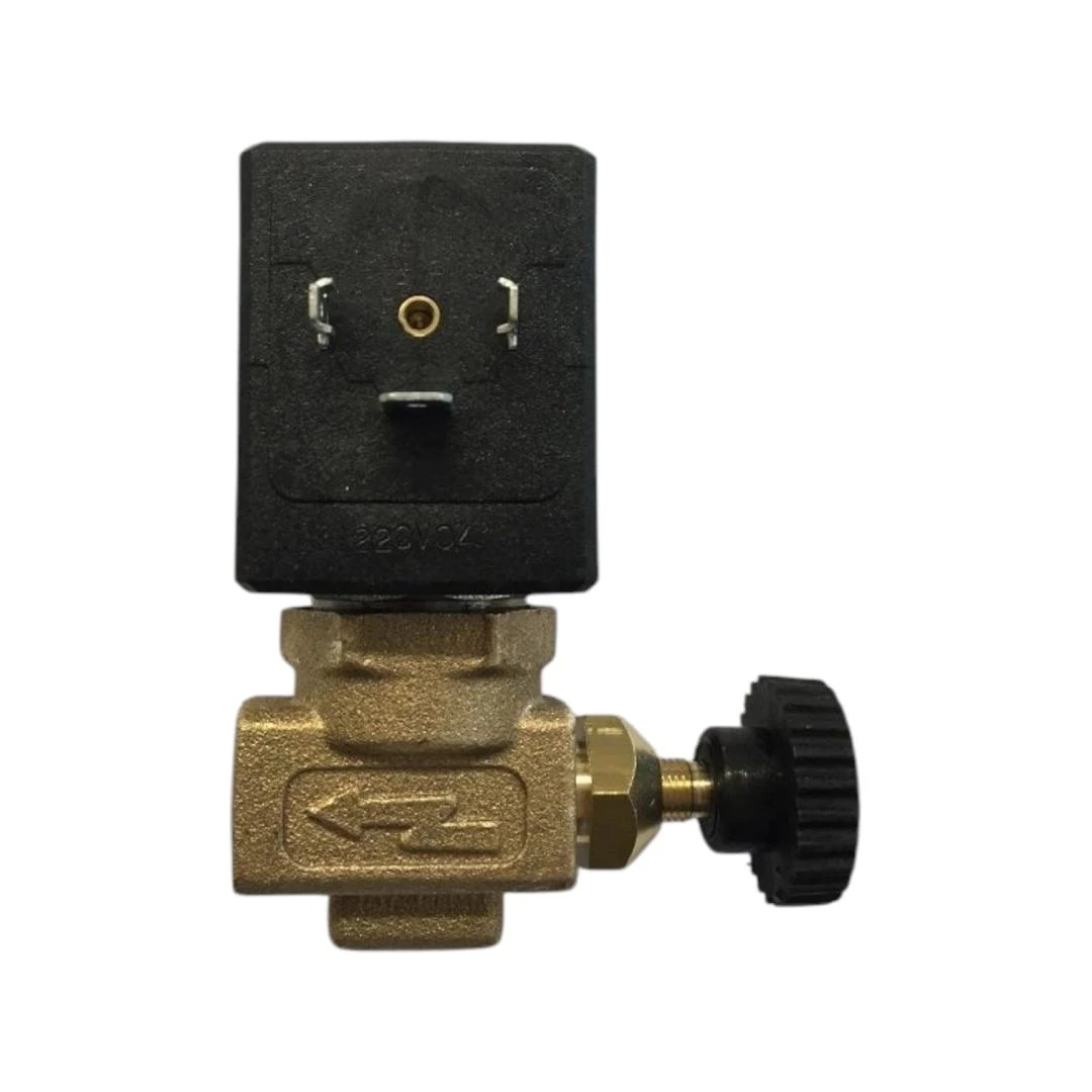 ELECTROVÁLVULA VAPOR CON REGULACIÓN SATURN MAGNETIC 150 1/4 2,8 VITON 220 VAC