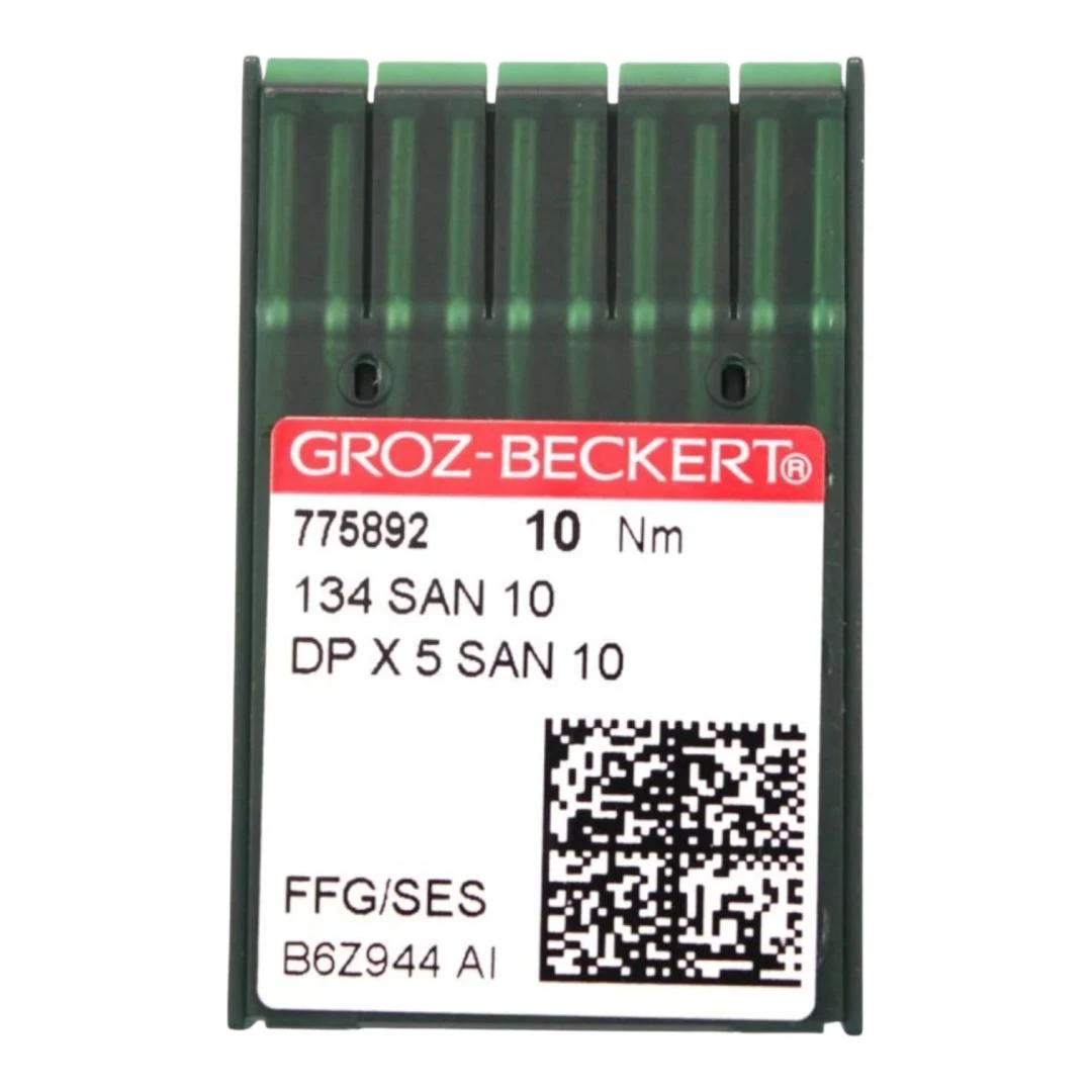 AGUJAS 134 SAN 10  GROZ BECKERT