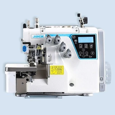 MÁQUINA OVERLOCK DOBLE ARRASTRE JACK C5T 5 HILOS