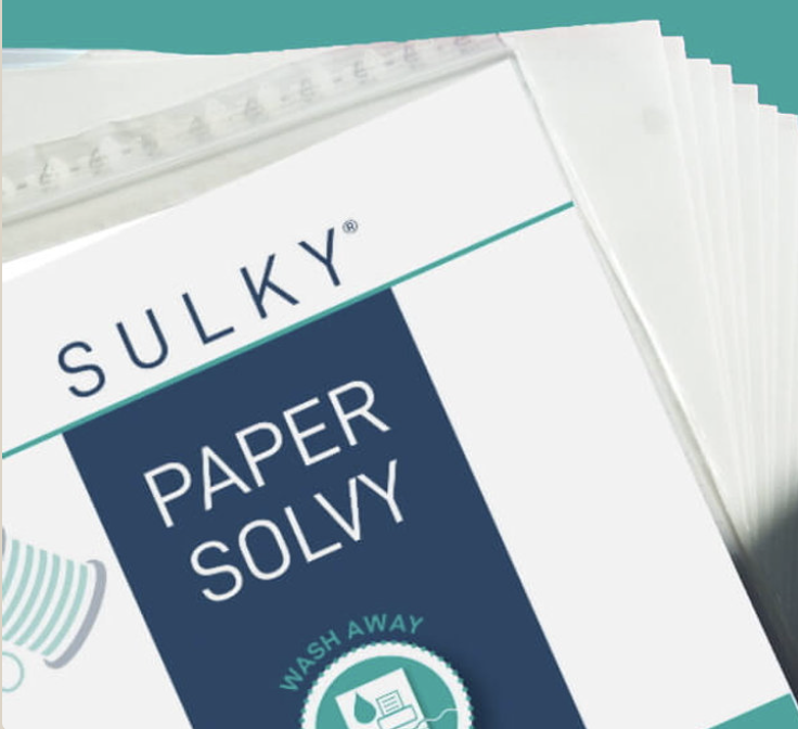 PAPEL SOLUBLE ESTABILIZADOR SULKY PAPER SOLVY