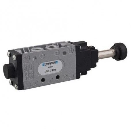 VÁLVULA MONOESTABLE 5/2 VÍAS ROSCA 1/8' UNIVER