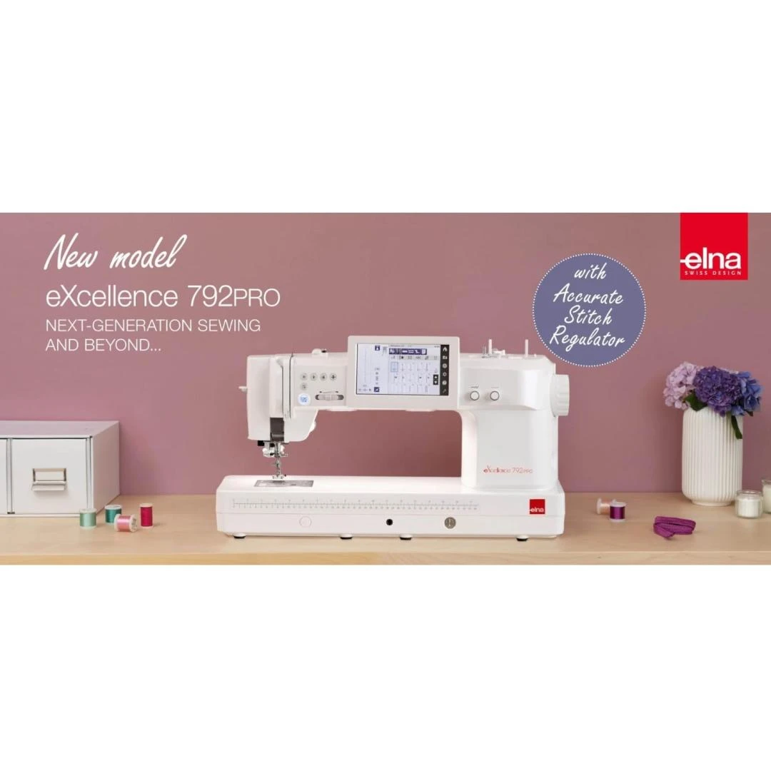 MÁQUINA DE COSER ELNA EXCELLENCE 792PRO