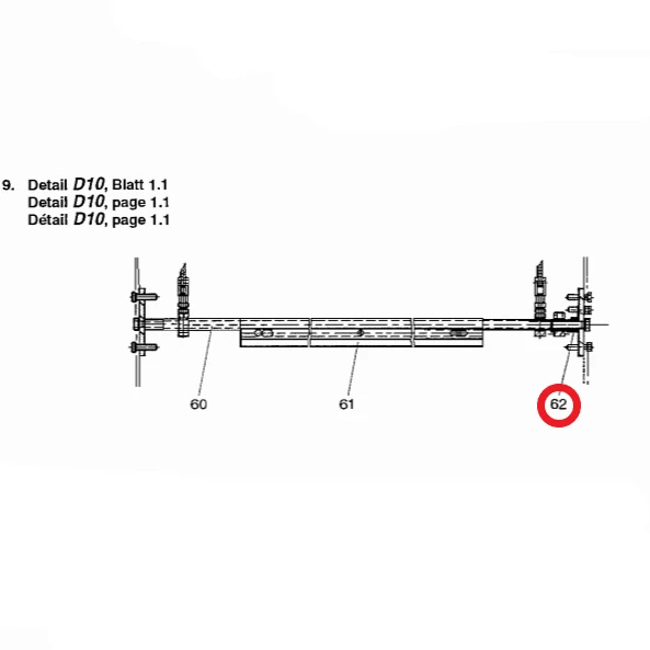 MUELLE RASCADOR TERMOFIJADORA KANNEGIESSER CH600   SPRING
