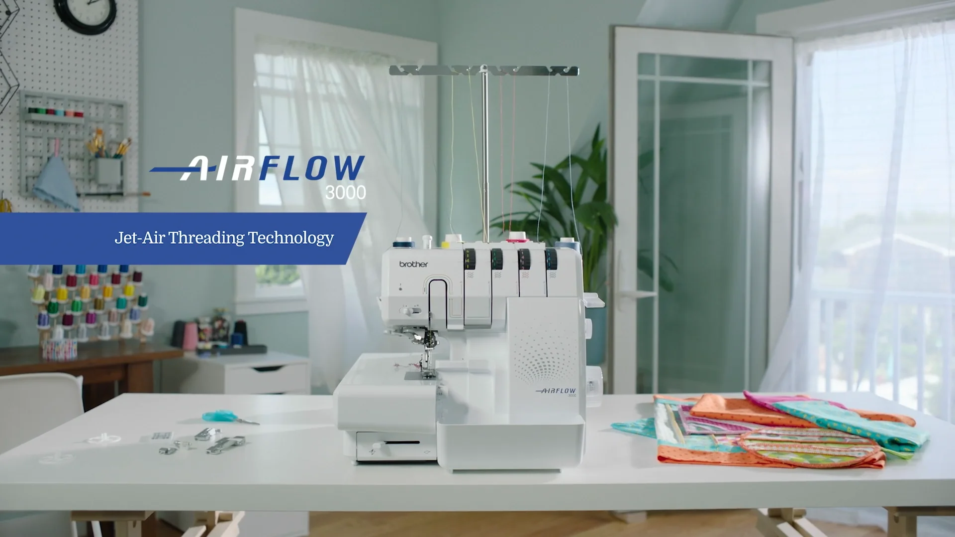 MÁQUINA REMALLADORA BROTHER AIRFLOW 3000