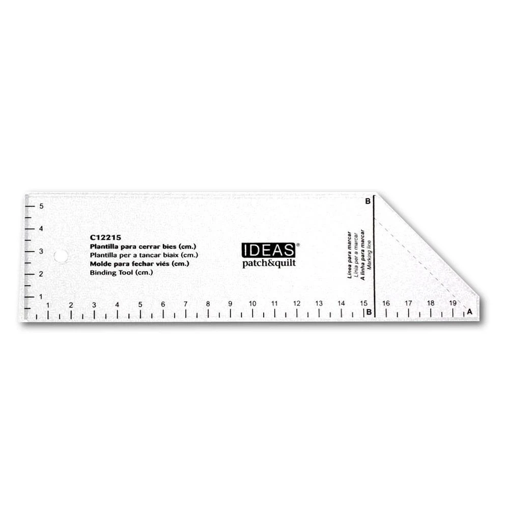 PLANTILLA PARA CERRAR BIES EN CENTÍMETROS