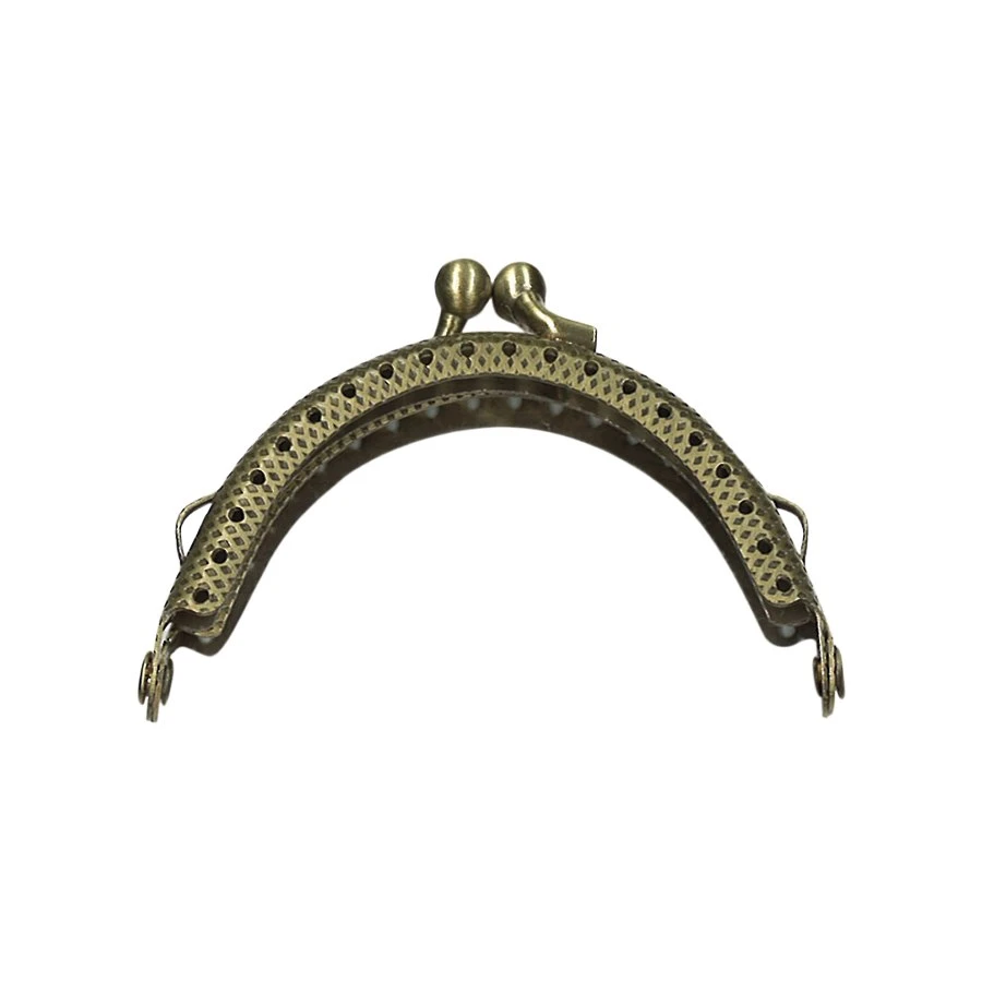 BOQUILLA BOLSO MONEDERO 6.5X3.5 ORO VIEJO