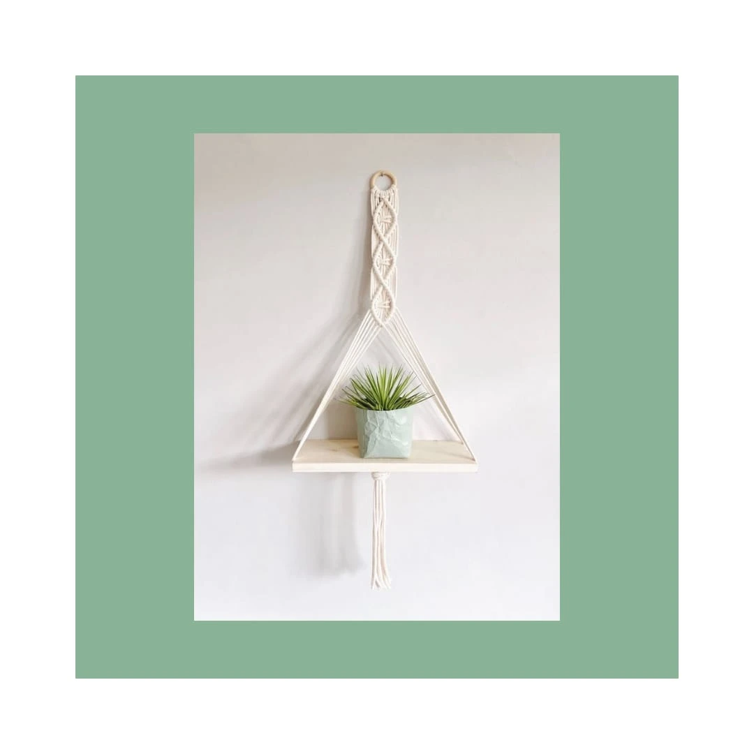 RESERVA TALLER DE TALLER ESTANTERÍA DE MACRAMÉ