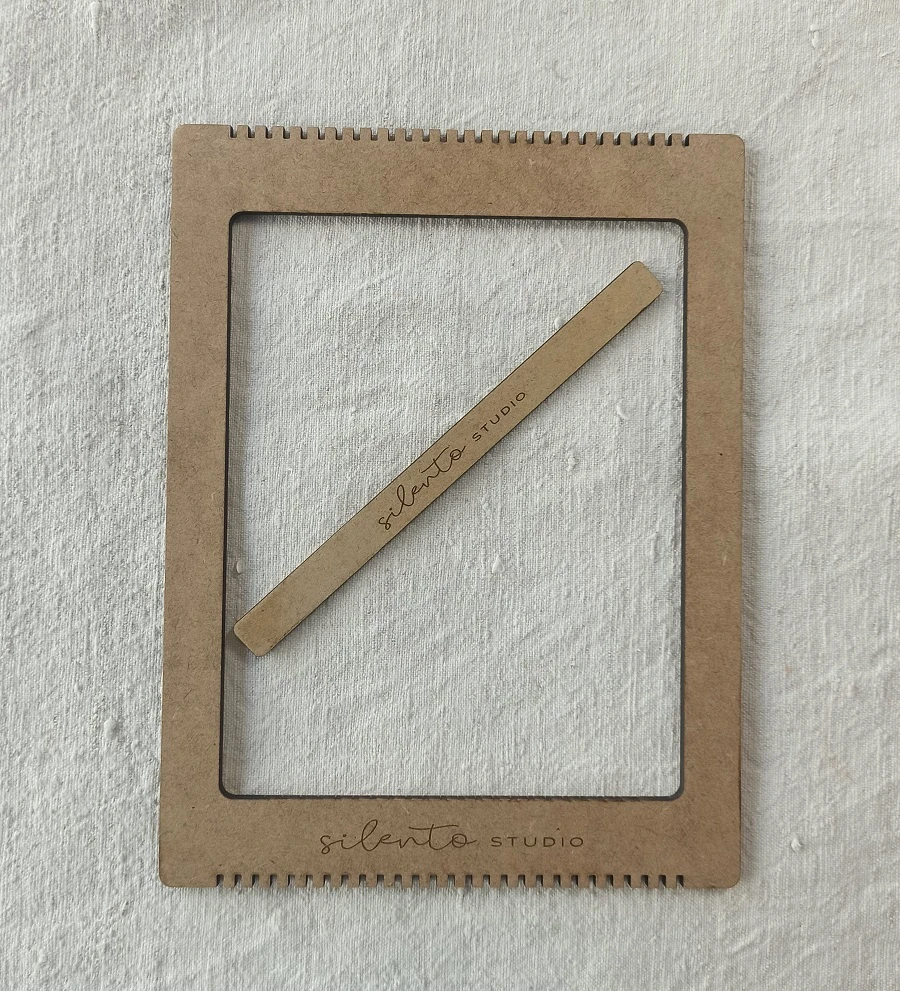 TELAR MADERA GRANDE SILENTO STUDIO 26X19,5