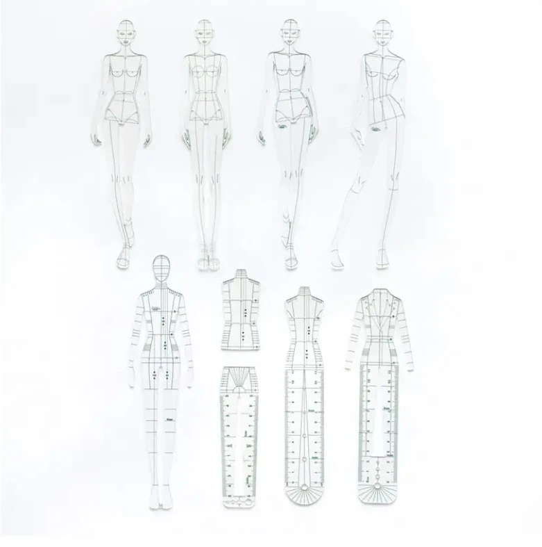 PLANTILLAS METACRILATO 9 UNIDADES