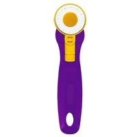 CUTTER CIRCULAR ERGONÓMICO 45 MM VIOLETA