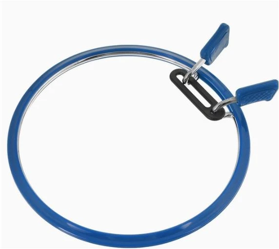 BASTIDOR NURGE CON ANILLO DE TENSION 58 MM AZUL