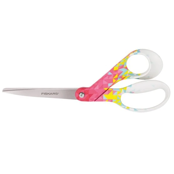 TIJERA FISKARS GEOMÉTRICA 21CM