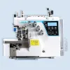 MÁQUINA OVERLOCK DOBLE ARRASTRE JACK C5T 5 HILOS PARA GÉNERO PESADO